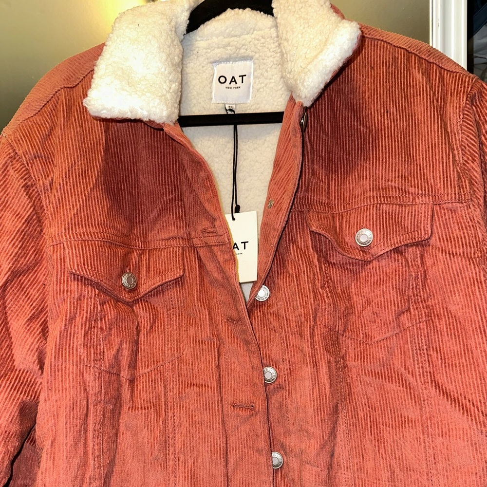 Oat New York winter jacket never worn. Fleece inside